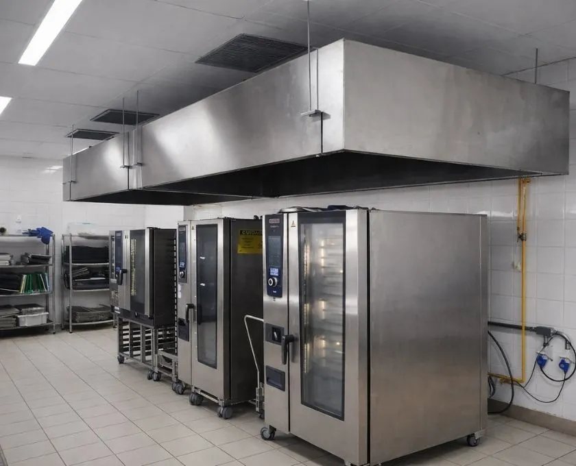 Exaustão para hamburgueria com sistema sob medida instalado pela Art Coifas