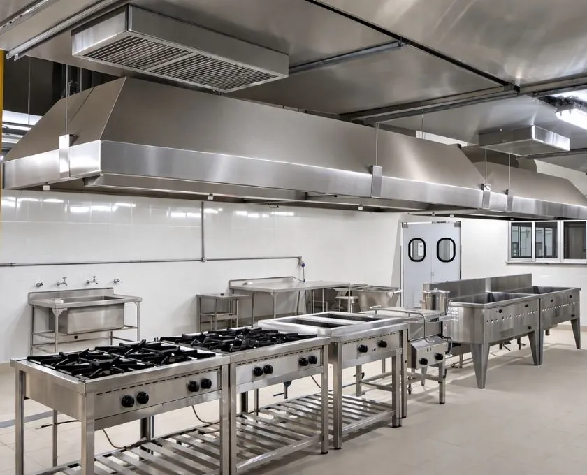 Dutos industriais instalados na área externa