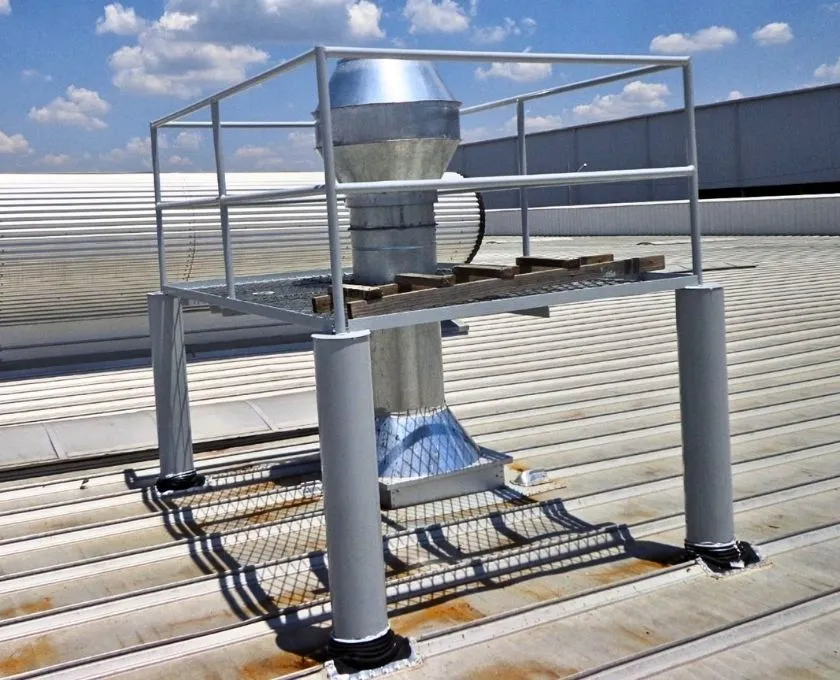 Sistema de exaustão industrial fabricado e instalado pela Art Coifas